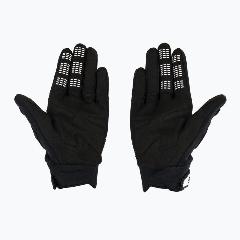 Рукавички велосипедні чоловічі Fox Racing Dirtpaw black/white 3
