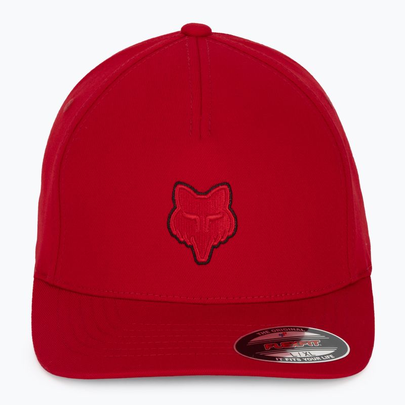 Кепка Fox Racing Fox Head Flexfit flame red 2