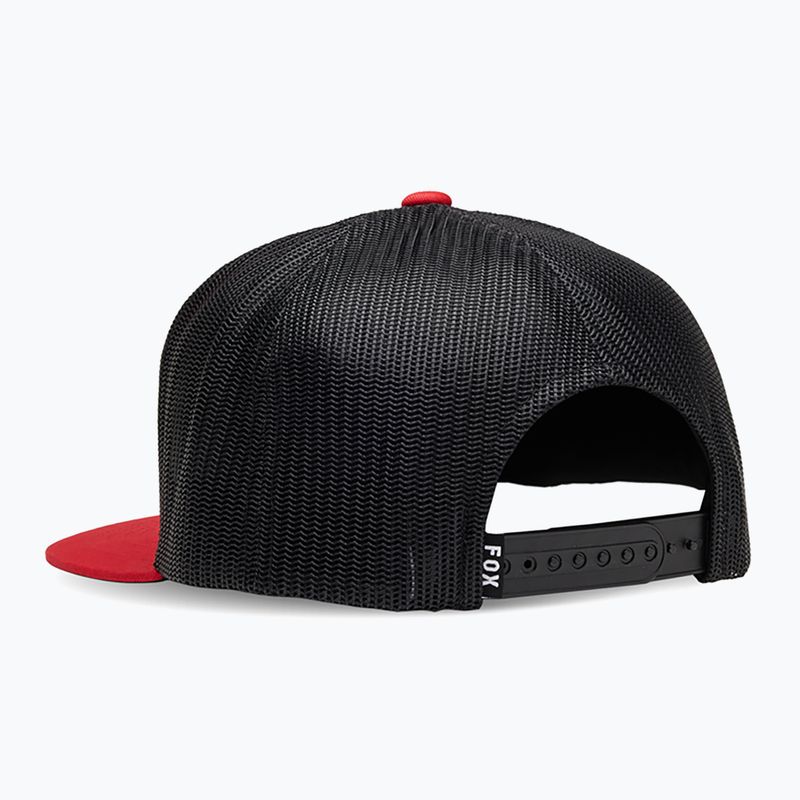 Кепка чоловіча Fox Racing Absolute Mesh Snapback flame red 2