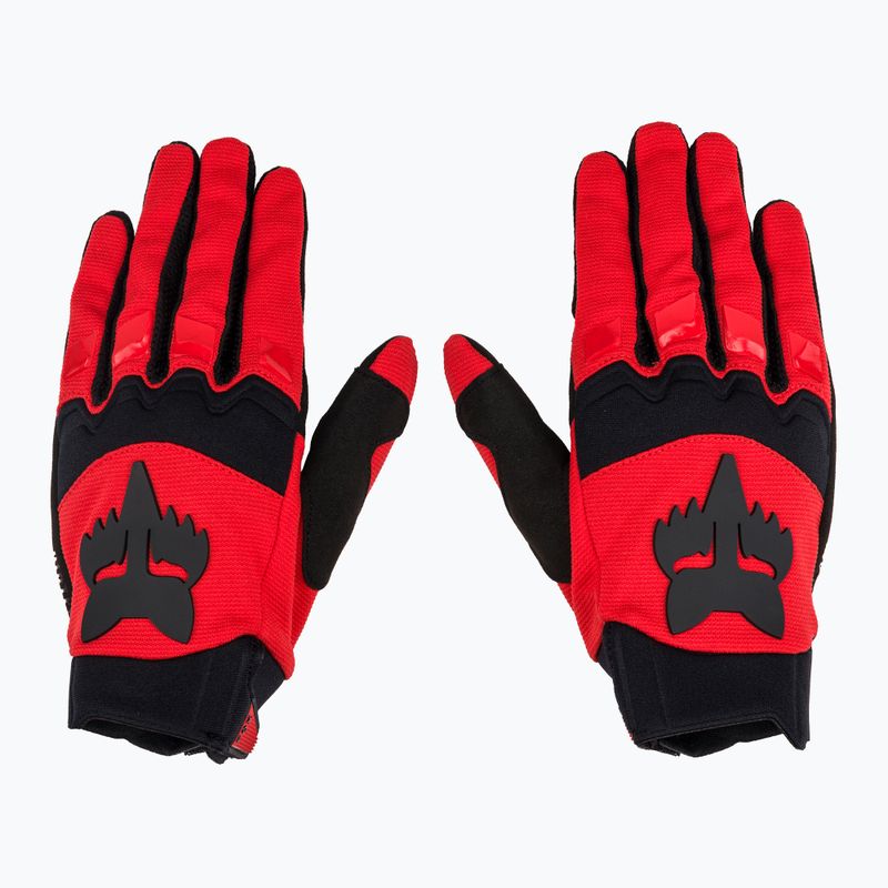 Рукавички велосипедні чоловічі Fox Racing Dirtpaw fluorescent 2
