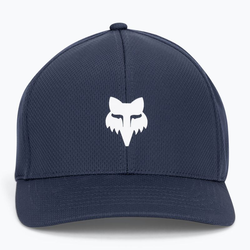 Чоловіча бейсболка Fox Racing Fox Head Tech Flexfit опівночі 2