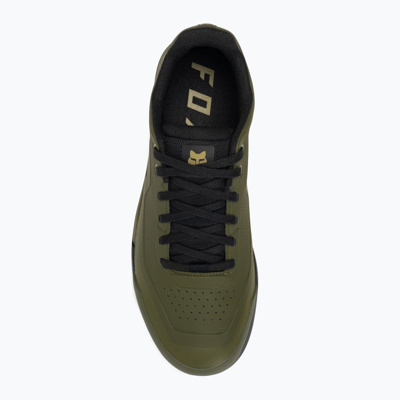 Кросівки велосипедні на платформі чоловічі Fox Racing Union Flat olive green 6