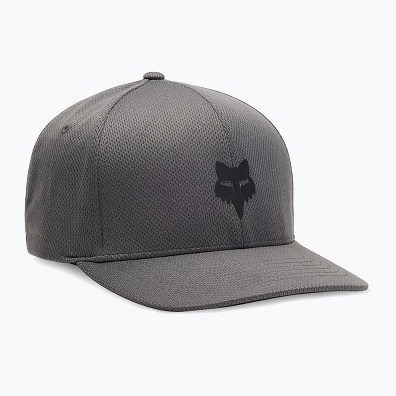 Кепка чоловіча Fox Racing Fox Head Tech Flexfit Hat steel grey