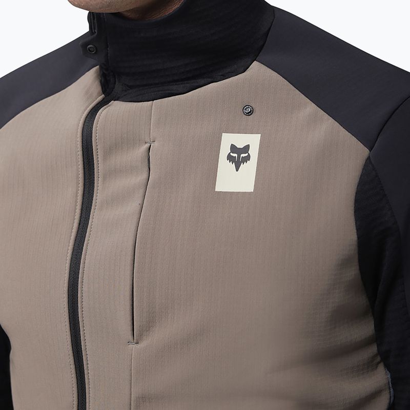 Кофта велосипедна чоловіча Fox Racing Defend Thermal Hoodie ash 3