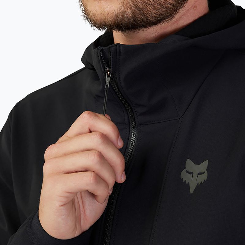 Чоловічий велосипедний світшот Fox Racing Ranger Fire Hoodie чорний 3