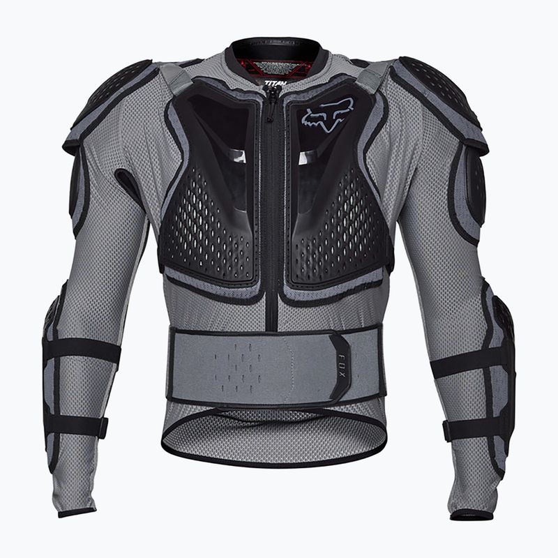 Чоловічий велокомбінезон Fox Racing Titan Sport хмарно-сірий