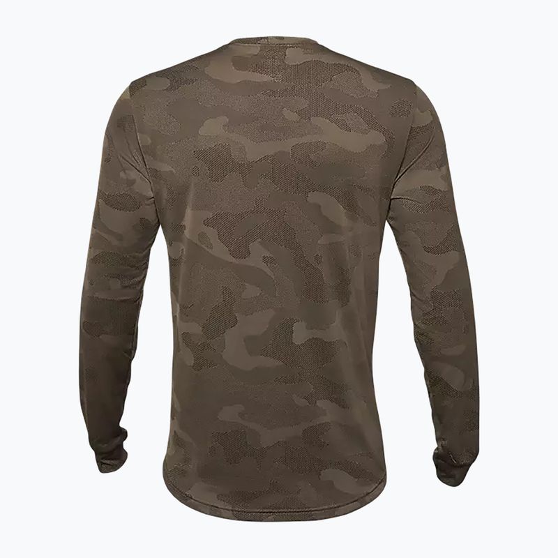 Чоловічий велосипедний лонгслів Fox Racing Ranger Tru Dri dirt brown 2