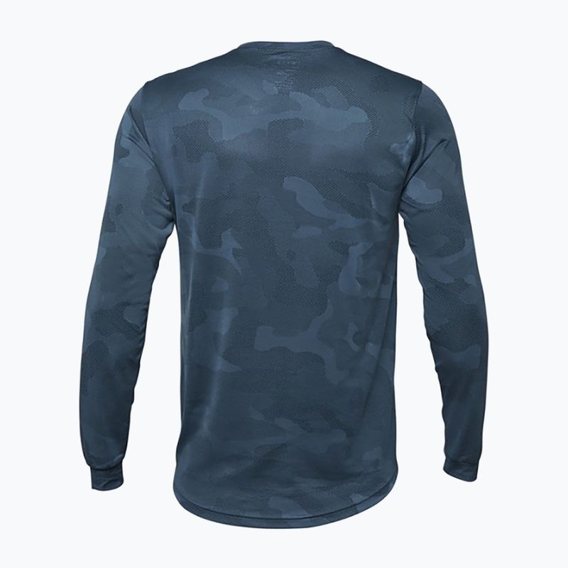 Лонгслів велосипедний чоловічий Fox Racing Ranger Tru Dri dark vintage blue 2