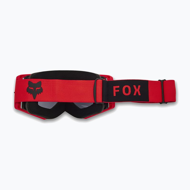 Окуляри велосипедні Fox Racing Airspace Core fluorescent red/smoke 2