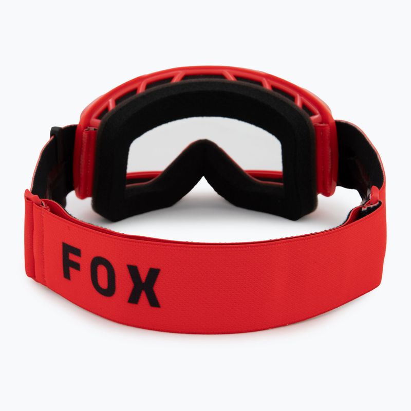 Окуляри велосипедні дитячі Fox Racing Main Core Jr fluorescent red/clear 3