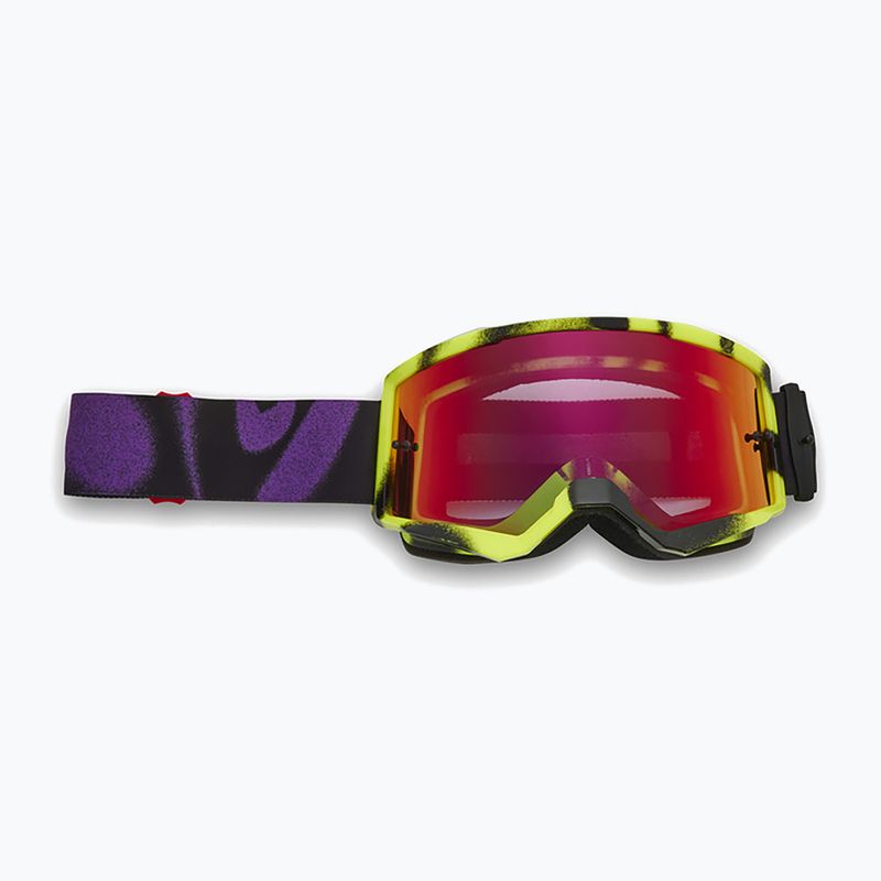 Окуляри велосипедні Fox Racing Main Emotion Spark black/yellow/purple/fluorescent red spark