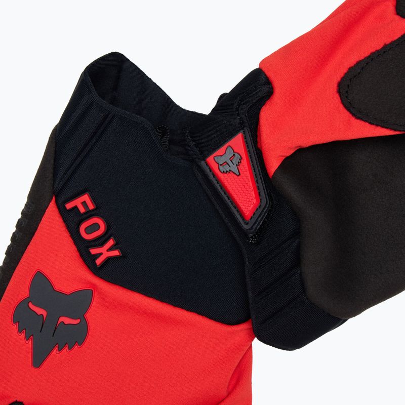 Рукавички велосипедні чоловічі Fox Racing Defend Wind Offroad fluorescent red 6