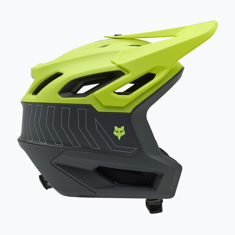 Шолом велосипедний Fox Racing Dropframe Pro Runn fluorescent yellow 2