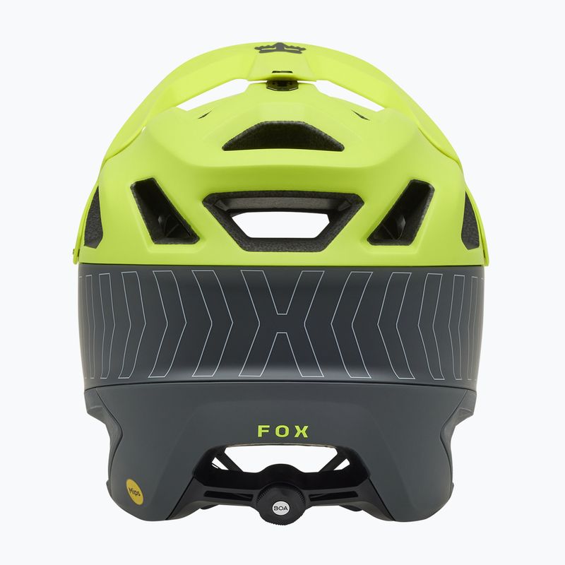 Шолом велосипедний Fox Racing Dropframe Pro Runn fluorescent yellow 4