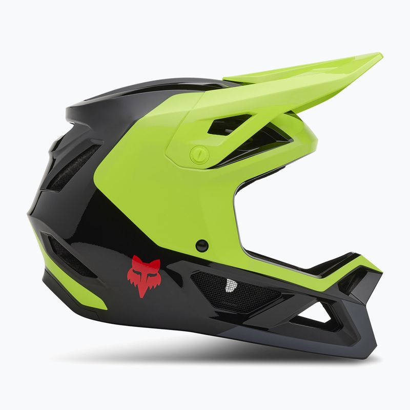 Шолом велосипедний Fox Racing Rampage Barge fluorescent yellow 2