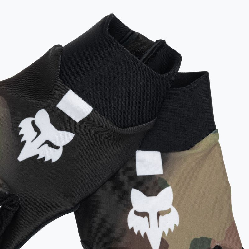 Рукавички велосипедні чоловічі Fox Racing Flexair GM green camo 4
