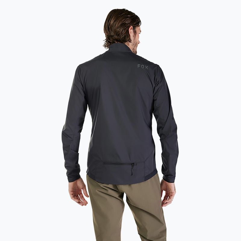 Куртка велосипедна чоловіча Fox Racing Ranger Wind black 2