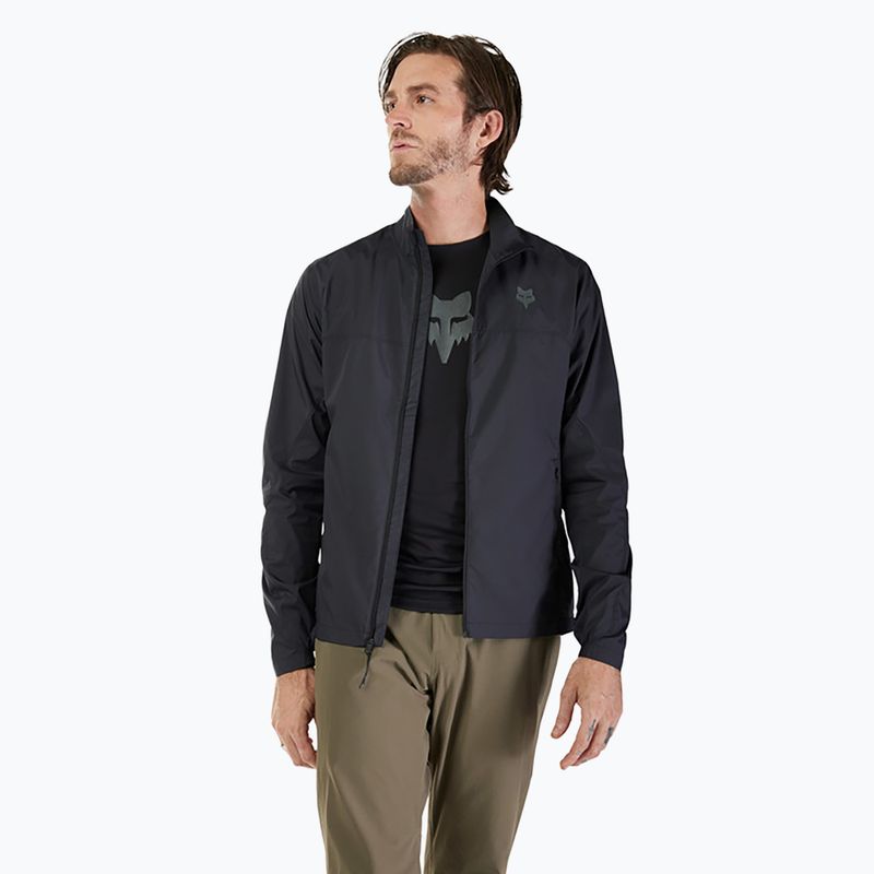 Куртка велосипедна чоловіча Fox Racing Ranger Wind black 3