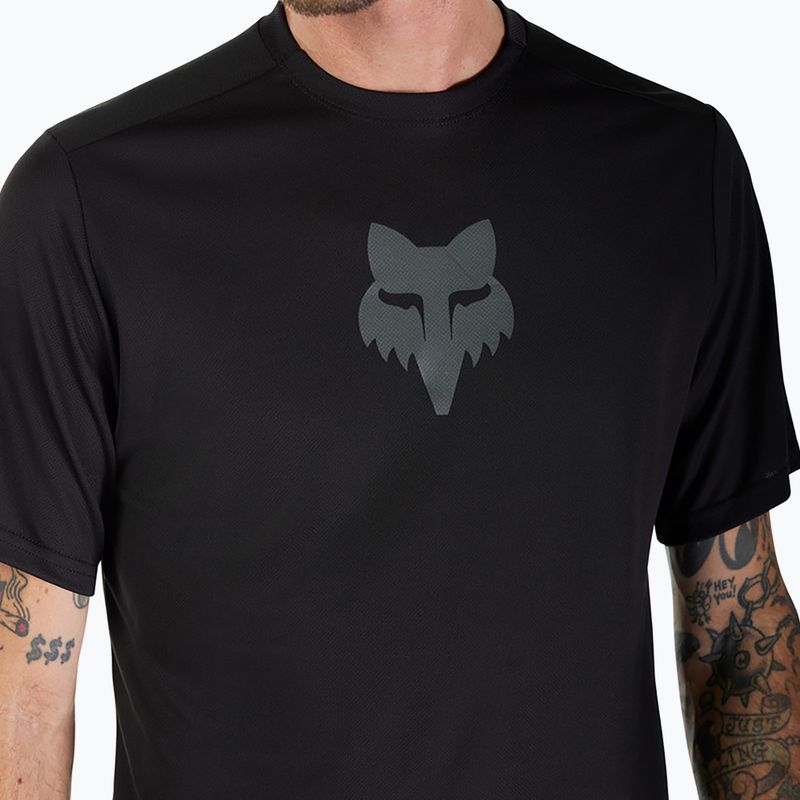 Чоловіча велофутболка Fox Racing Ranger Fox Head чорна 3