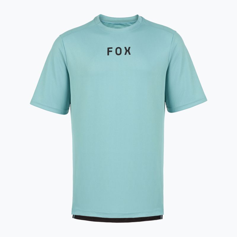 Футболка велосипедна чоловіча Fox Racing Ranger Wordmark vintage wash blue