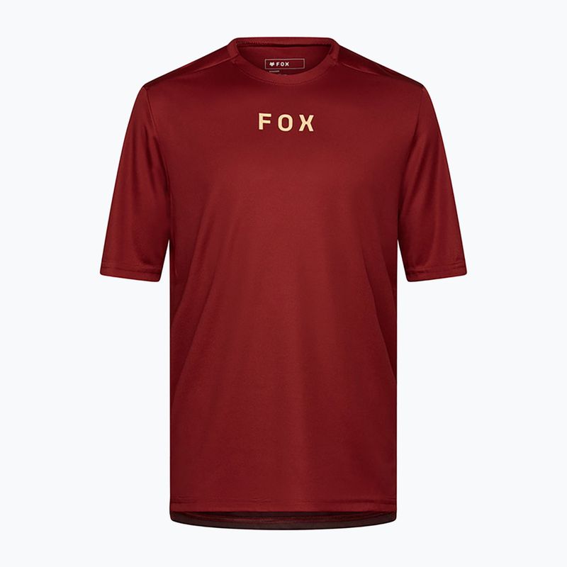 Футболка велосипедна чоловіча Fox Racing Ranger Wordmark rust brown 5