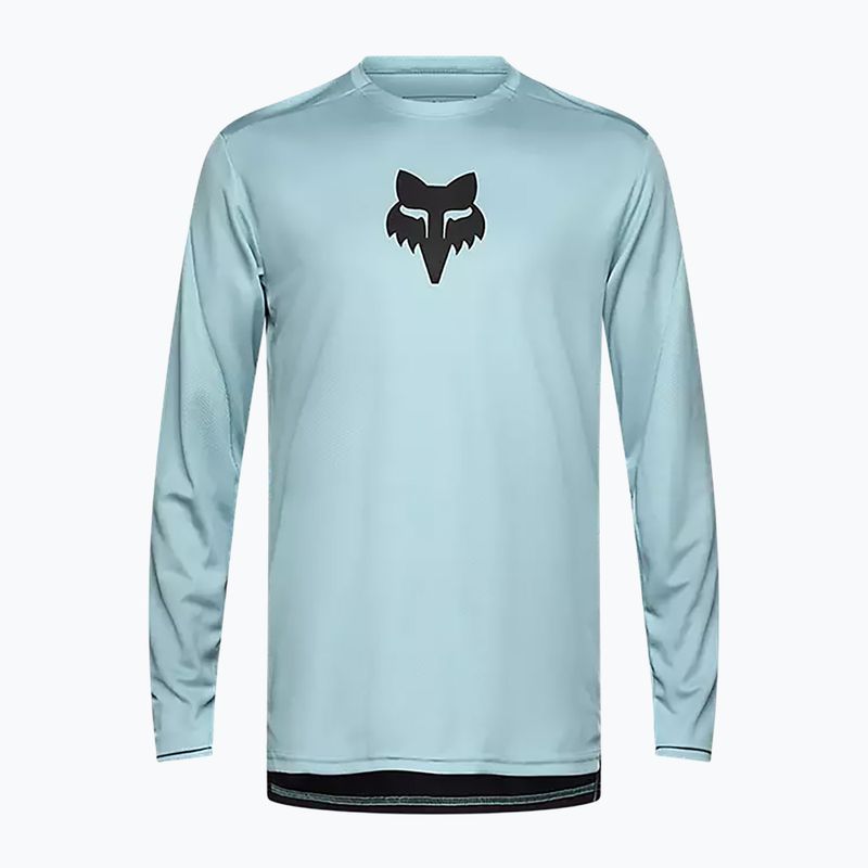 Чоловічий велосипедний лонгслів Fox Racing Ranger Fox Head vintage wash синій