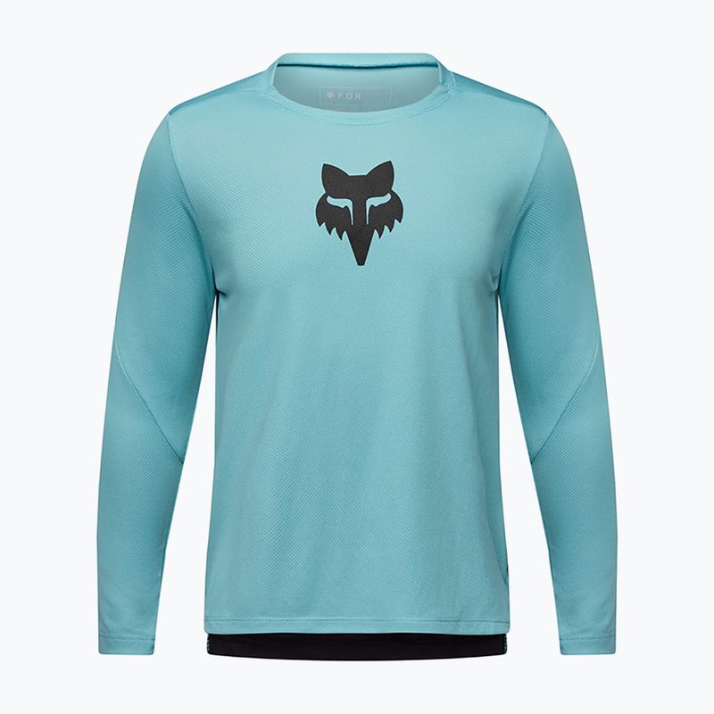 Лонгслів велосипедний дитячий Fox Racing Ranger Fox Head Jr vintage wash blue