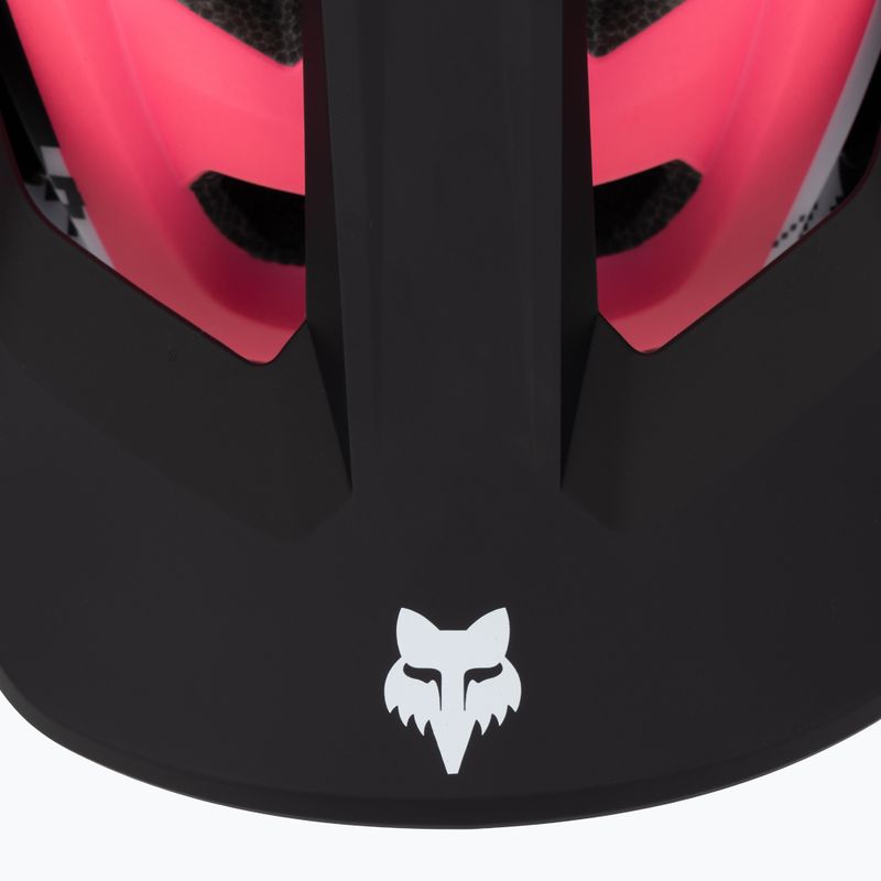 Шолом велосипедний Fox Racing Dropframe Pro Digi Image black/white 7
