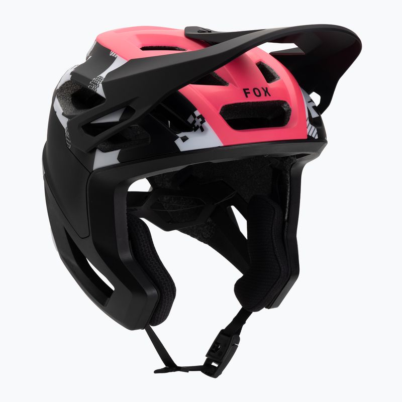 Шолом велосипедний Fox Racing Dropframe Pro Digi Image black/white 8