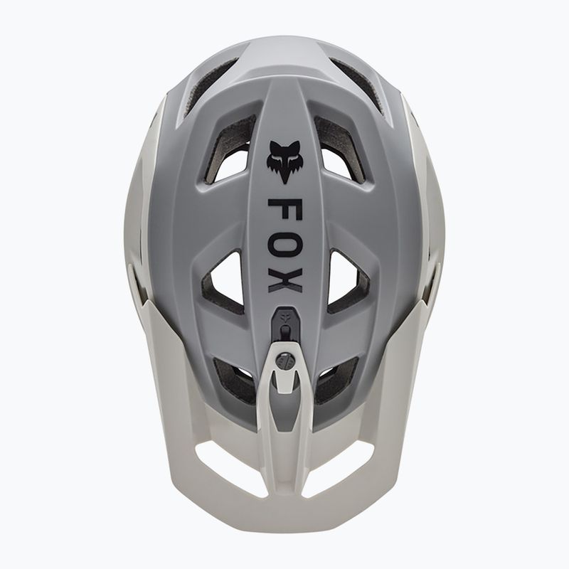 Шолом велосипедний Fox Racing Speedframe 5050 light grey 4