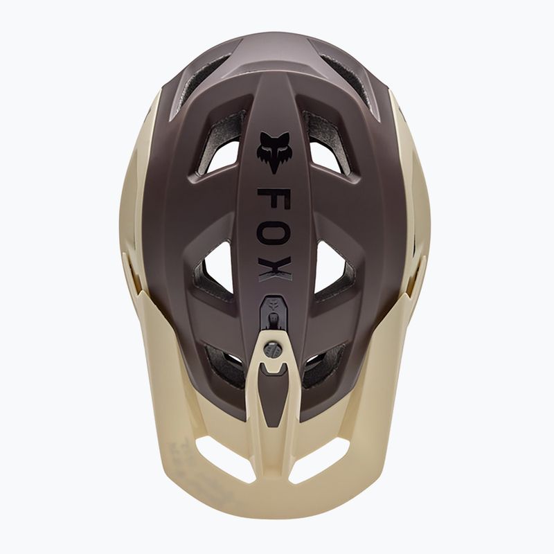 Шолом велосипедний Fox Racing Speedframe 5050 cream 4