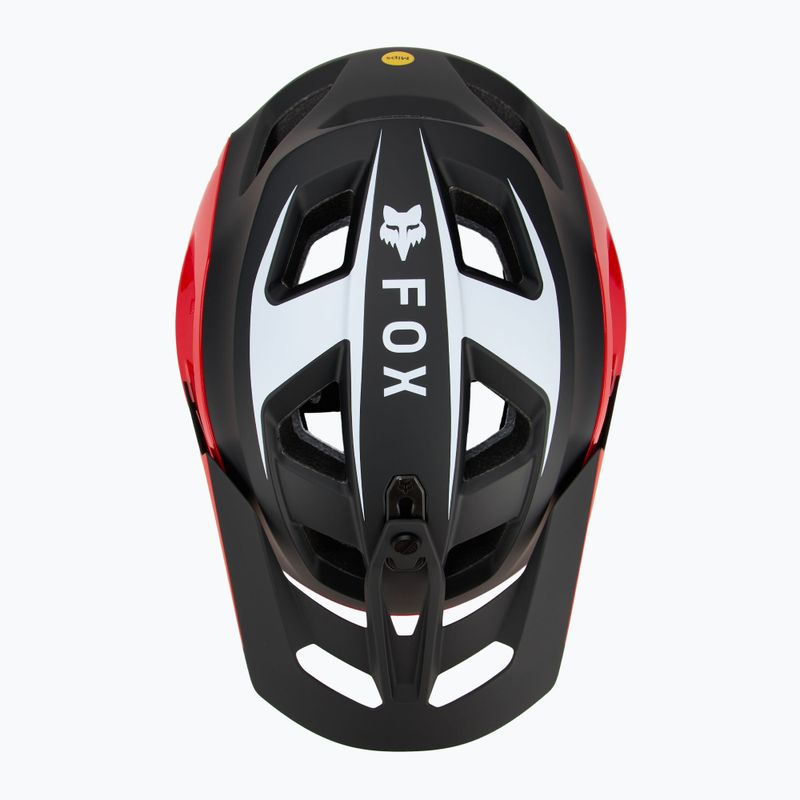 Шолом велосипедний Fox Racing Speedframe Pro Defy fluorescent red 5