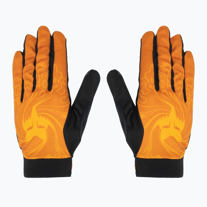 Рукавички велосипедні чоловічі Fox Racing Ranger Frequency tangerine 2
