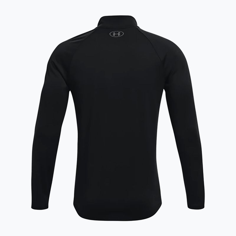 Кофта тренувальна чоловіча Under Armour Tech 2.0 1/2 Zip чорна 1328495-001 2