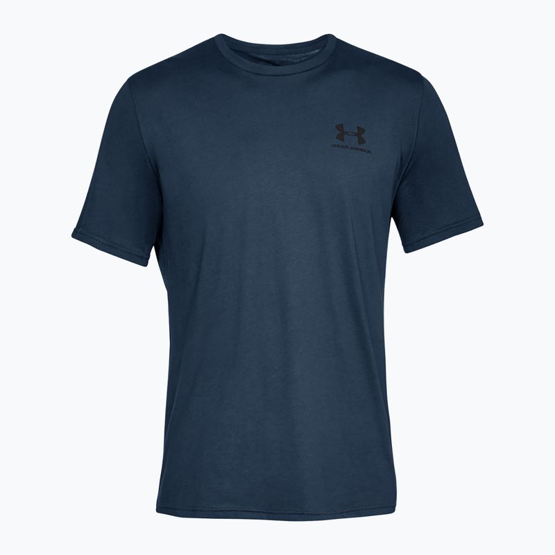 Чоловіча футболка Under Armour Sportstyle Left Chest academy/black