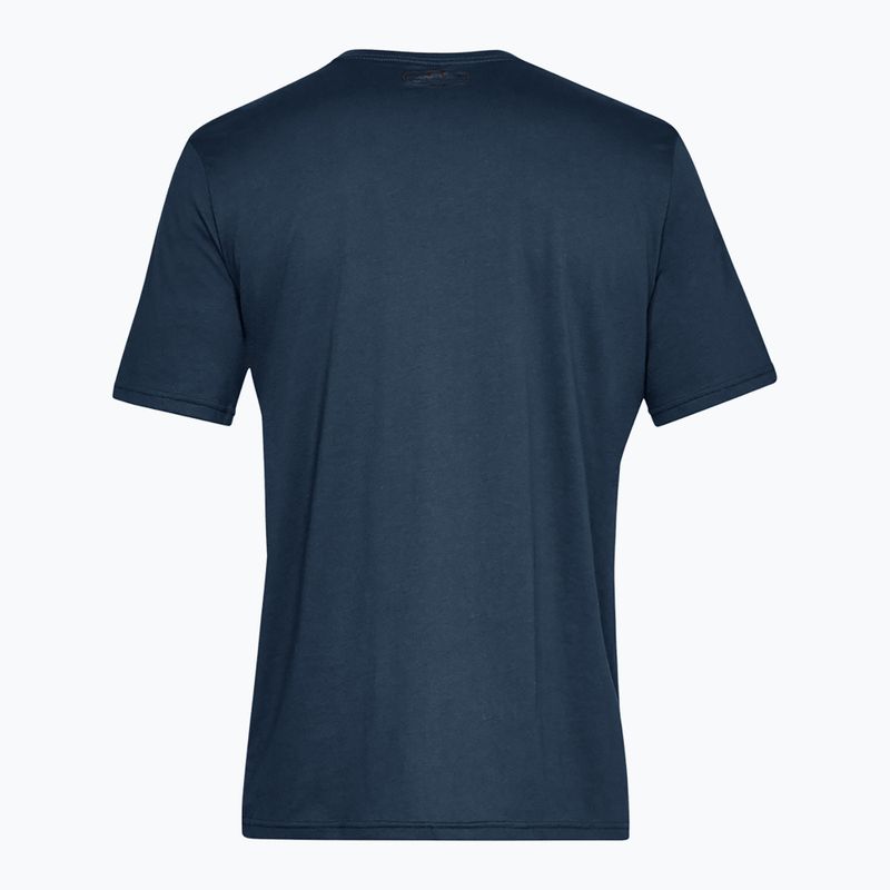 Чоловіча футболка Under Armour Sportstyle Left Chest academy/black 2