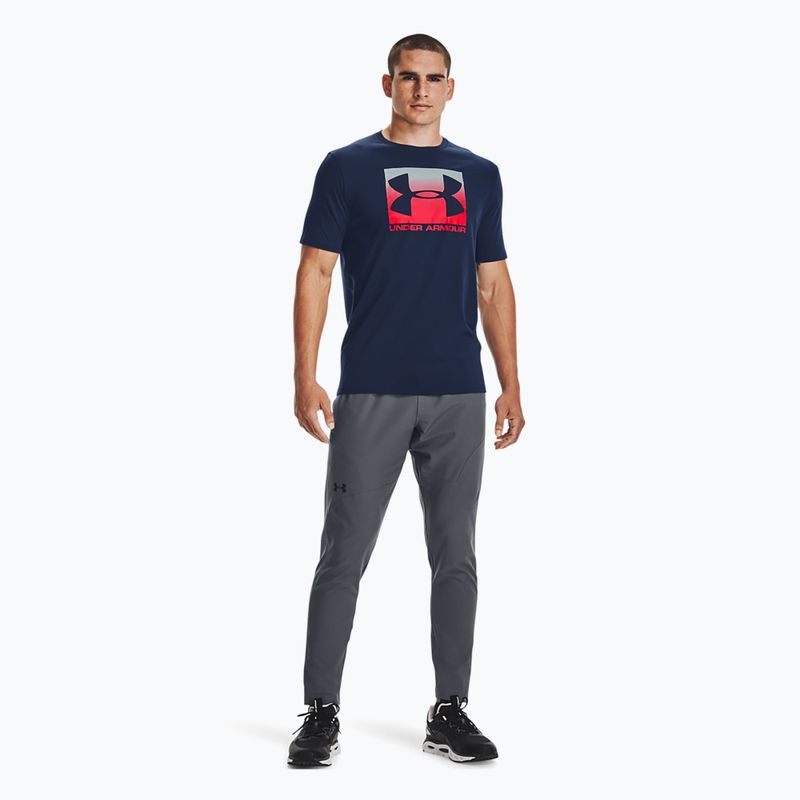 Футболка тренувальна чоловіча Under Armour Boxed Sportstyle синя 1329581 2