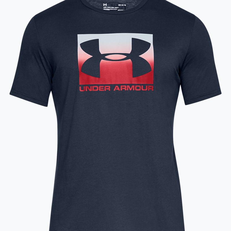 Футболка тренувальна чоловіча Under Armour Boxed Sportstyle синя 1329581 5