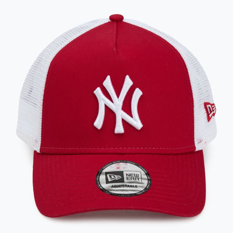 Бейсболка New Era Clean Trucker New York Yankees червона 2