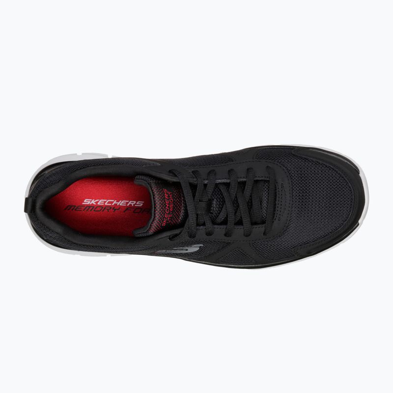 Кросівки тренувальні чоловічі SKECHERS Track Scrolic black/red 15