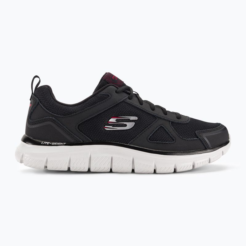 Кросівки тренувальні чоловічі SKECHERS Track Scrolic black/red 2