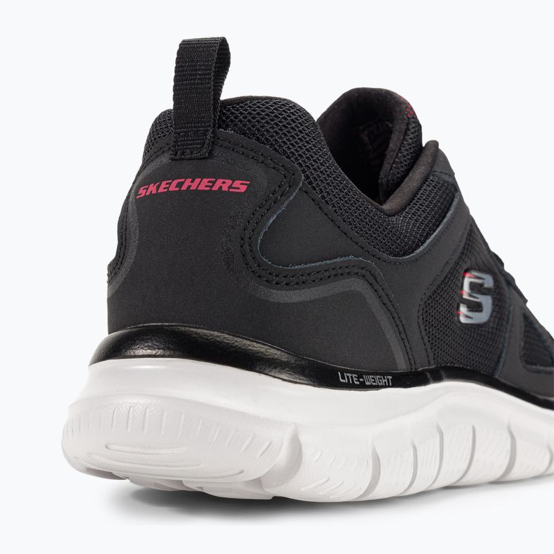 Кросівки тренувальні чоловічі SKECHERS Track Scrolic black/red 9