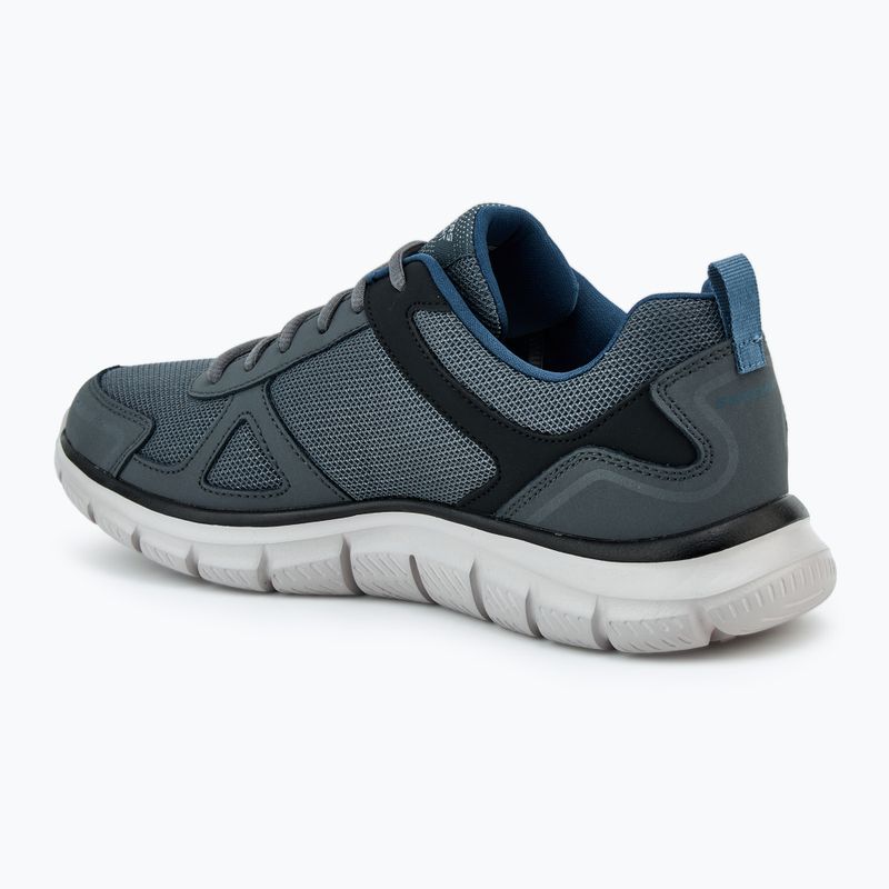 Кросівки чоловічі SKECHERS Track Scloric gray/navy 3