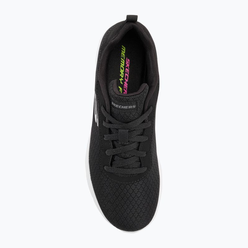 Кросівки тренувальні жіночі SKECHERS Dynamight 2.0 Eye To Eye black/white 6
