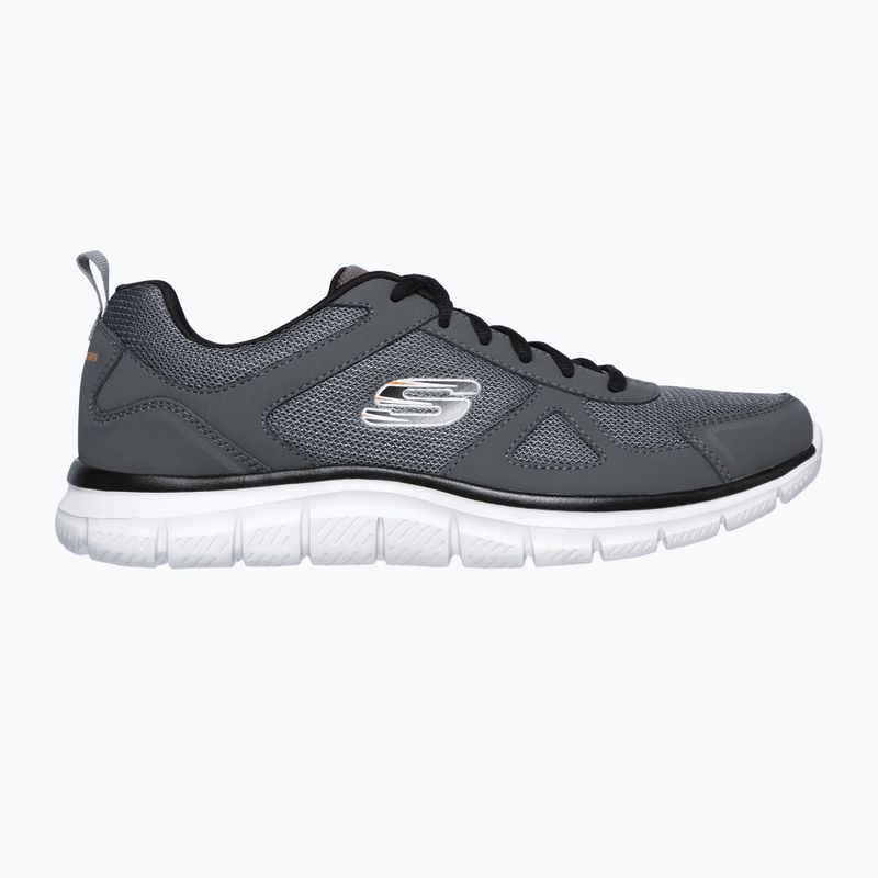 Кросівки тренувальні чоловічі SKECHERS Track Scrolic charcoal/black 8