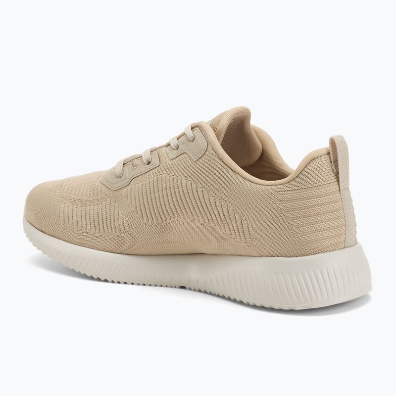 Кросівки жіночі SKECHERS Bobs Sport Squad Tough Talk beige 3