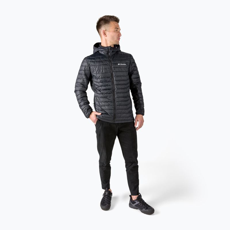 Куртка чоловіча Columbia Powder Pass Hooded black 2