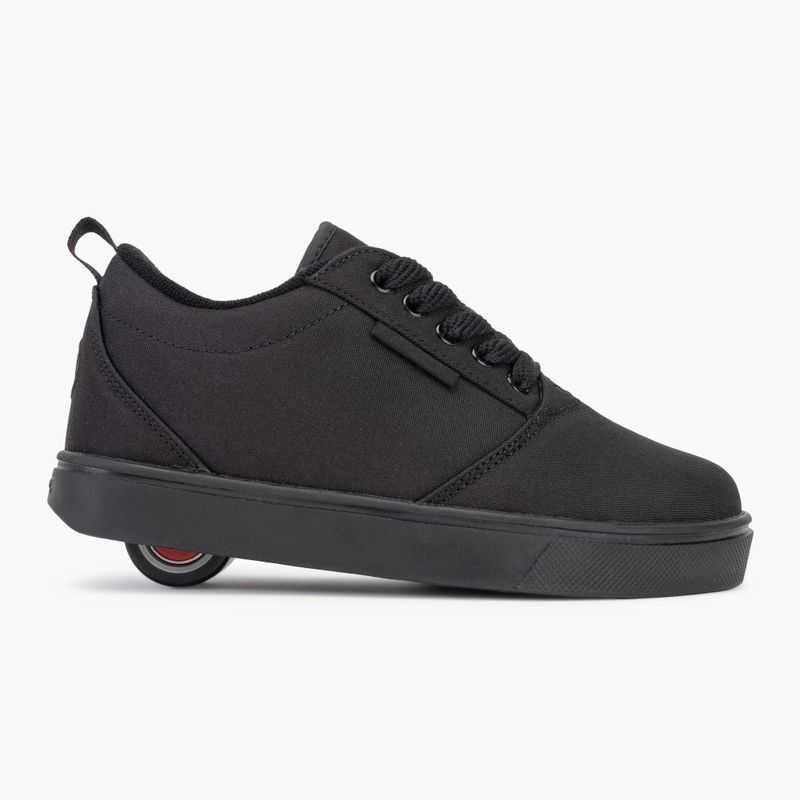 Роликові кросівки дитячі Heelys Pro 20 triple black canvas 2