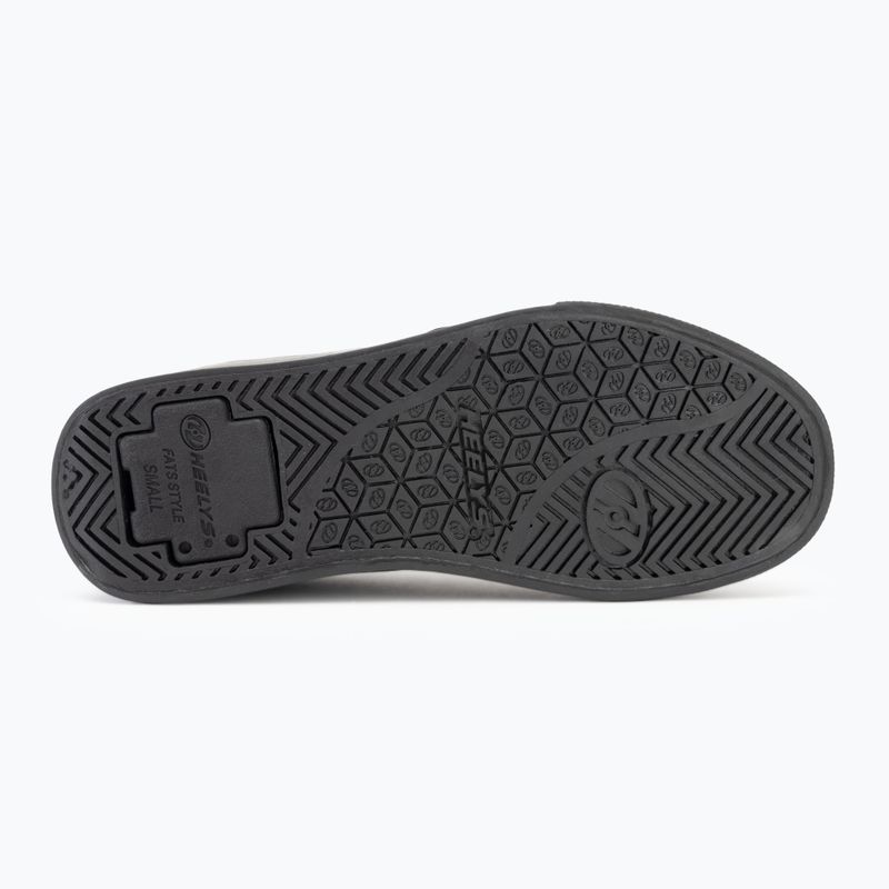 Роликові кросівки дитячі Heelys Pro 20 triple black canvas 5