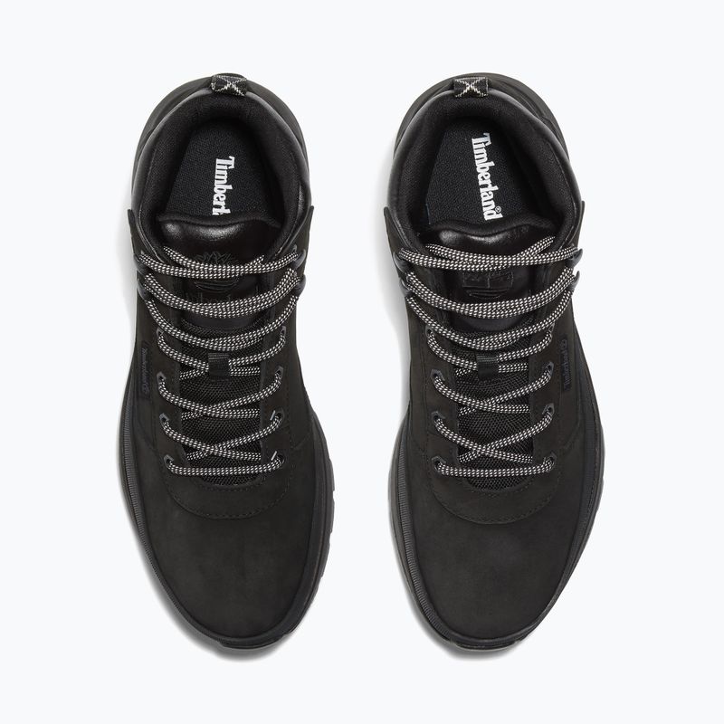 Чоловічі трекінгові черевики Timberland Field Trekker Mid з чорного нубуку 15